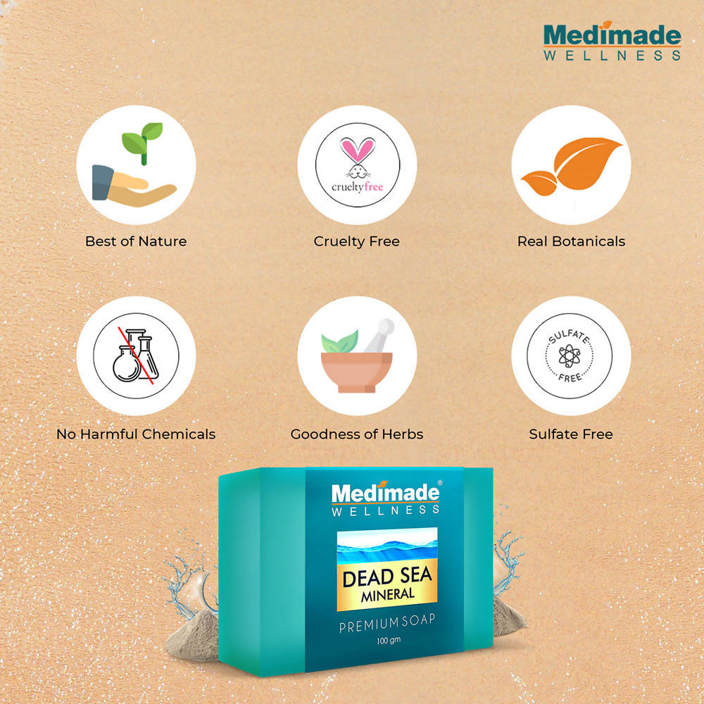 Medimade Wellness Dead Sea Mineral Premium Soap