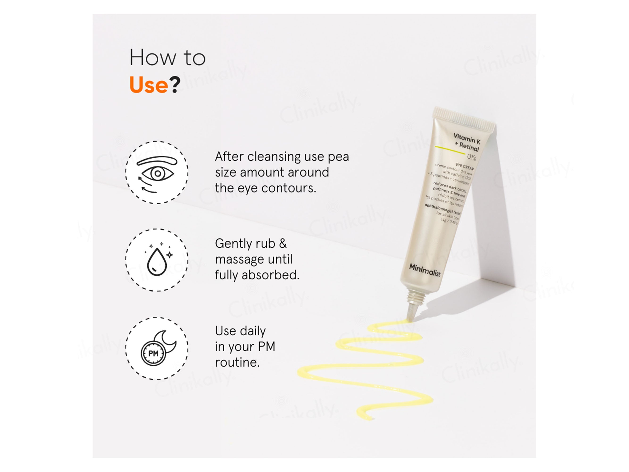 Minimalist Vitamin K + Retinal 1% Under Eye Cream