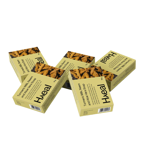 Haeal Turmeric Milk, Neem and Aloe Vera Soap