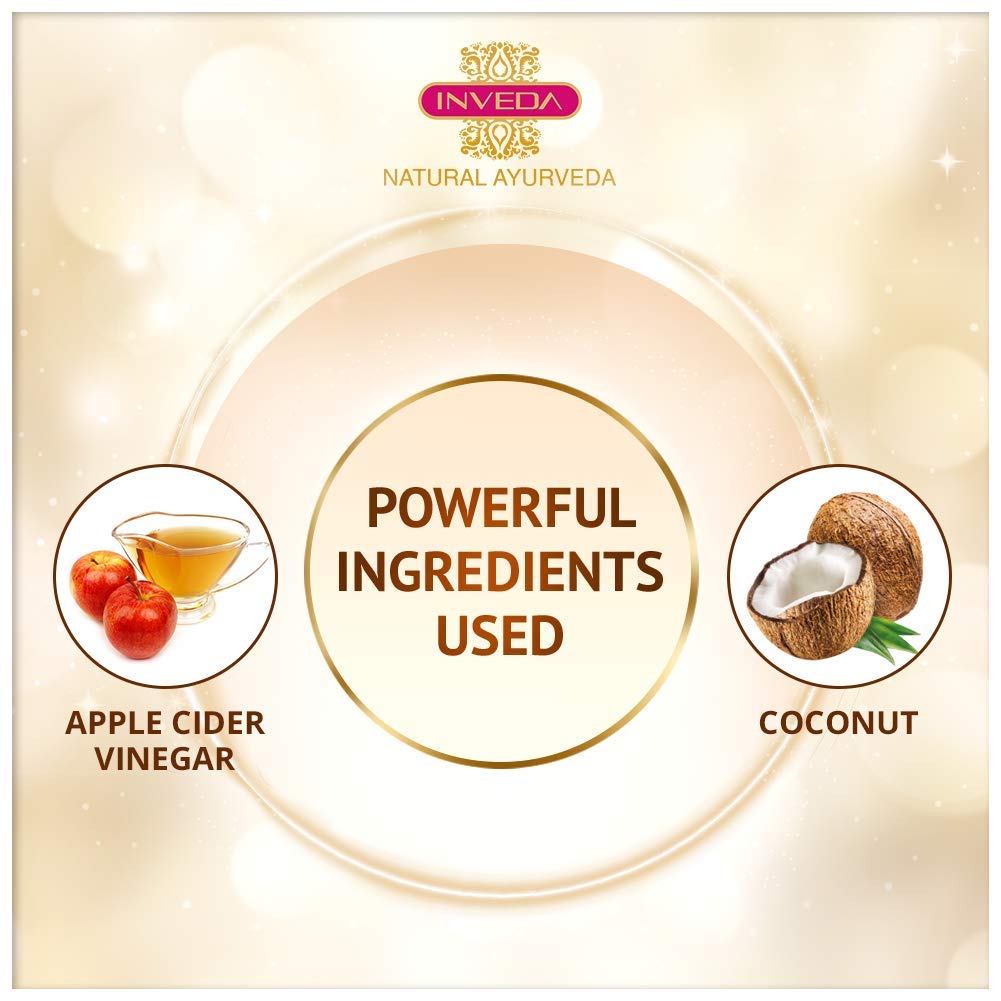 Inveda Apple Cider Vinegar And Fenugreek Anti-Dandruff Shampoo