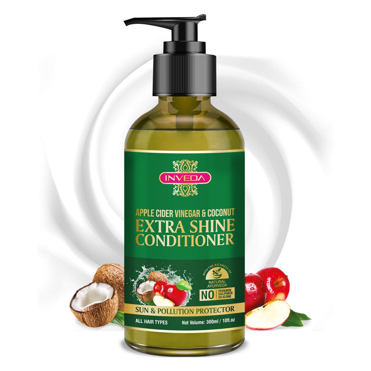Inveda Apple Cider Vinegar And Fenugreek Anti-Dandruff Shampoo