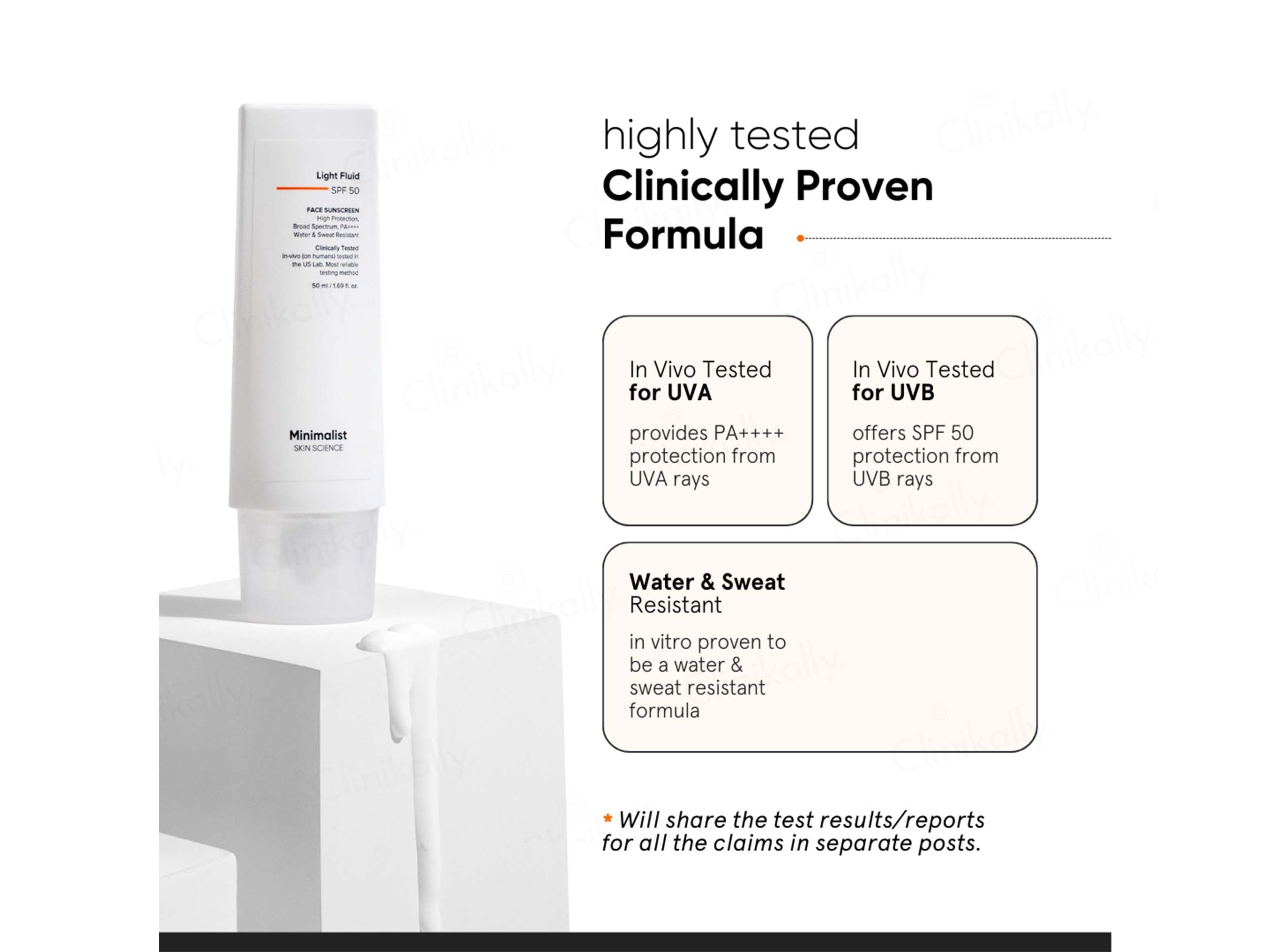 Minimalist Light Fluid Face Sunscreen SPF 50 PA++++