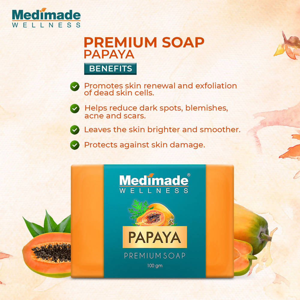 Medimade Wellness Papaya Premium Soap