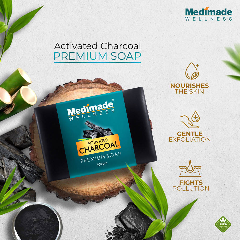 Medimade Wellness Activated Charcoal Premium Soap