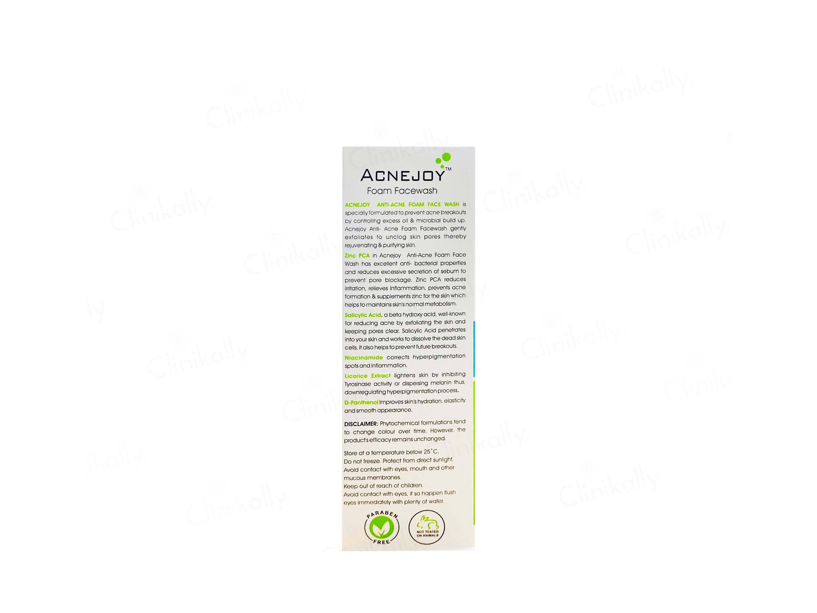 Acnejoy Anti-Acne Foam Facewash