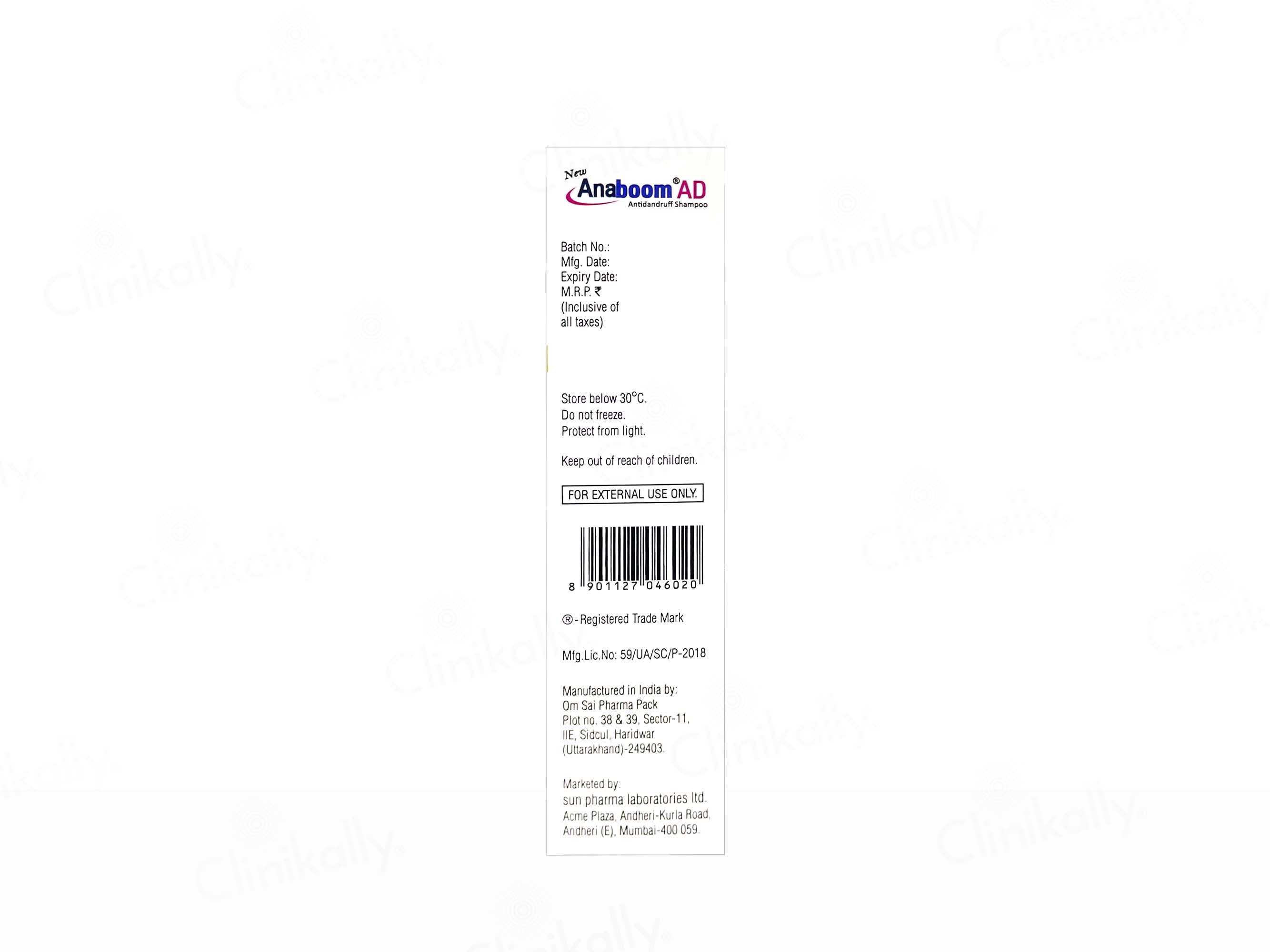 Anaboom AD Anti-Dandruff Shampoo