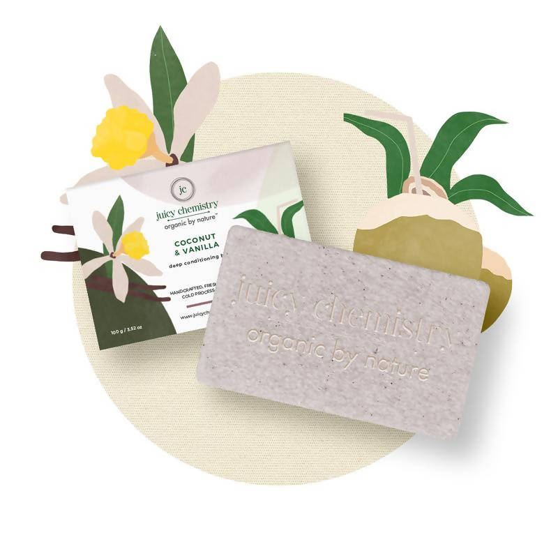 Juicy Chemistry Coconut & Vanilla Organic Soap