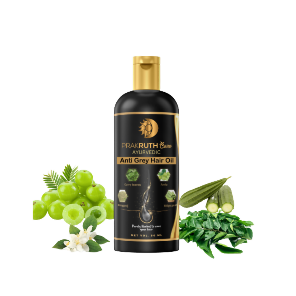 Prakruth Care Ayurvedic Anti Grey Hair Oil
