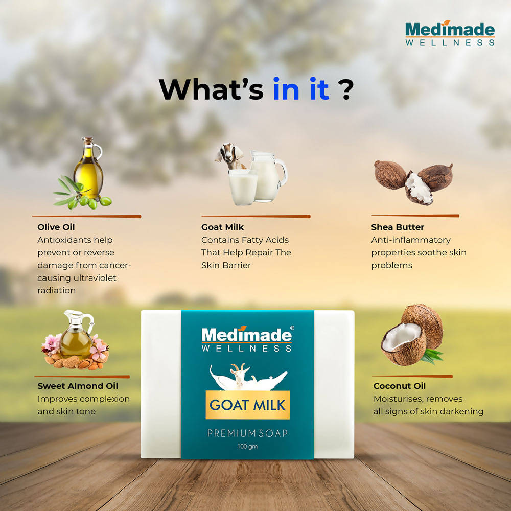Medimade Wellness Goat Milk Premium Soap
