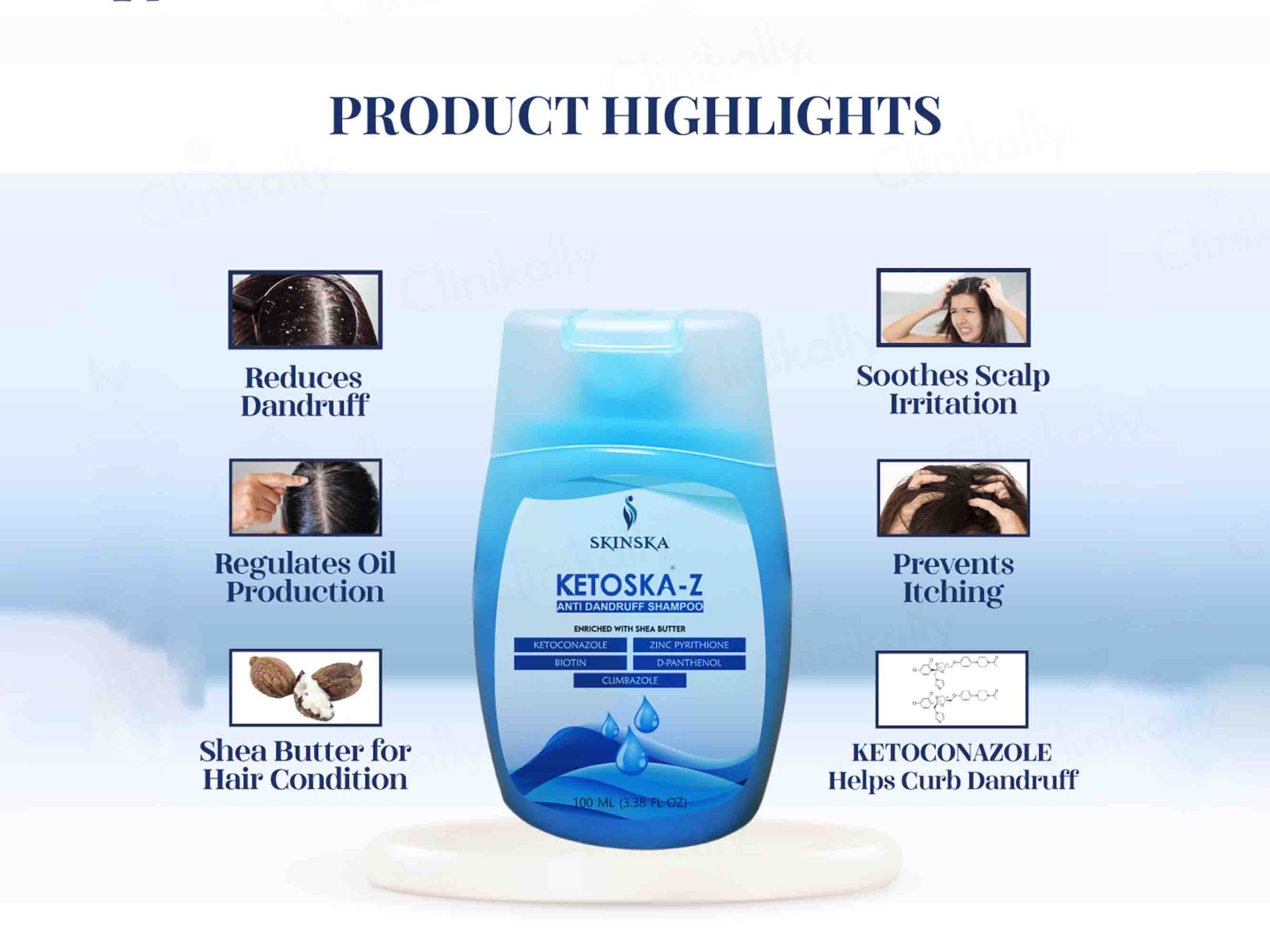 KetoSka-Z Anti Dandruff Shampoo