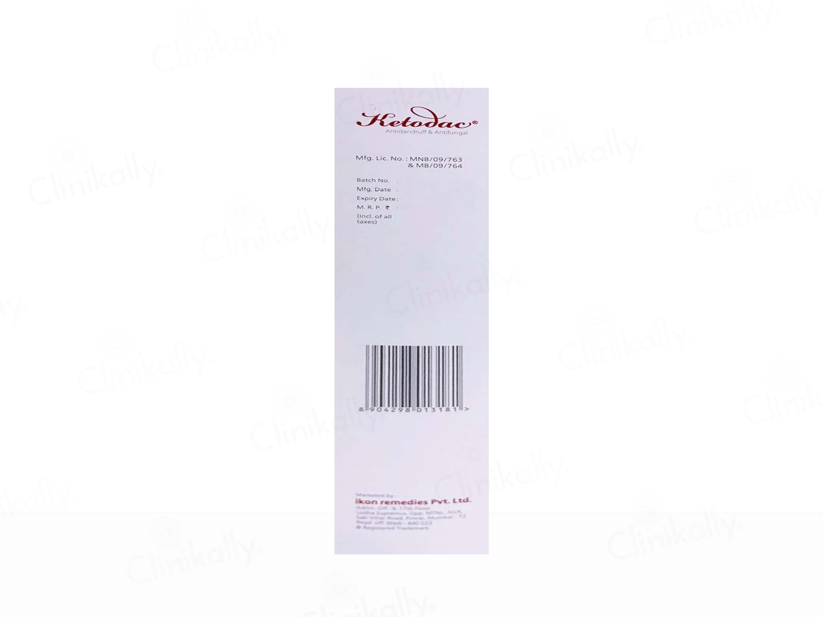 Ketodac Anti Dandruff & Anti-Fungal Lotion