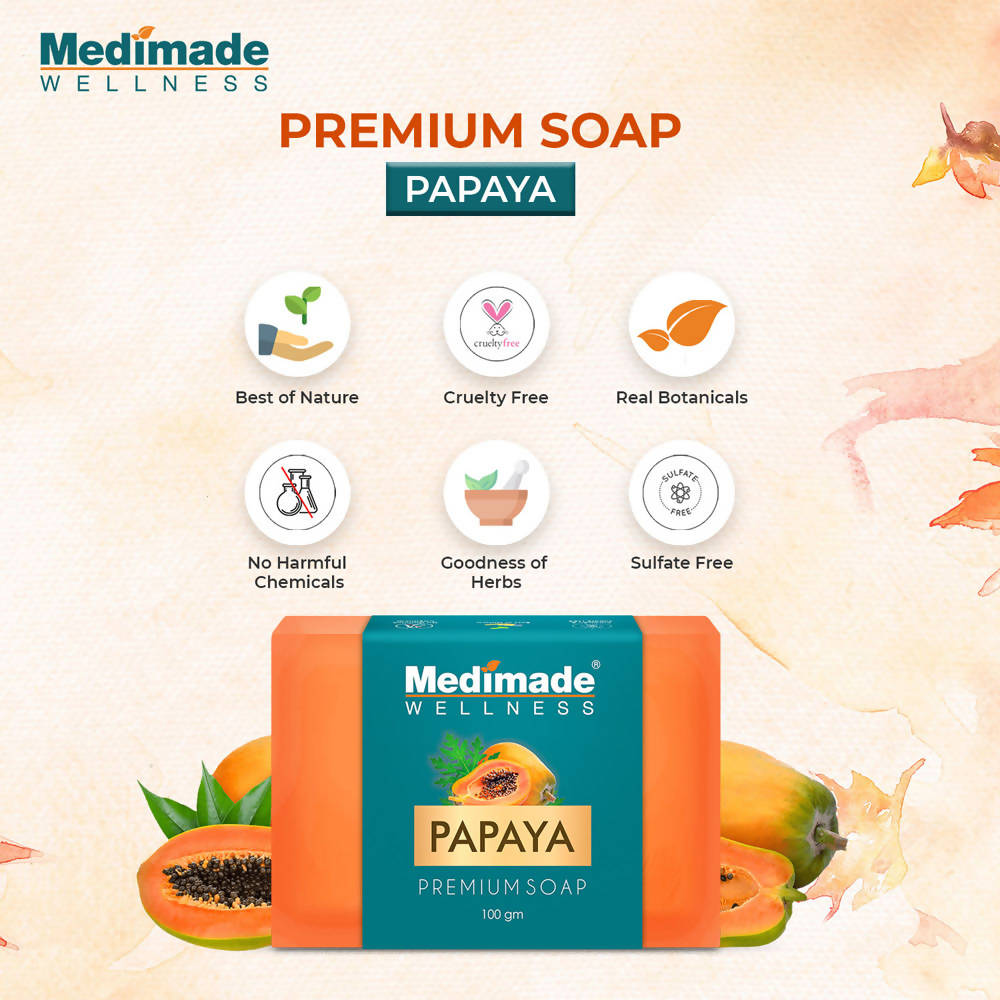 Medimade Wellness Papaya Premium Soap