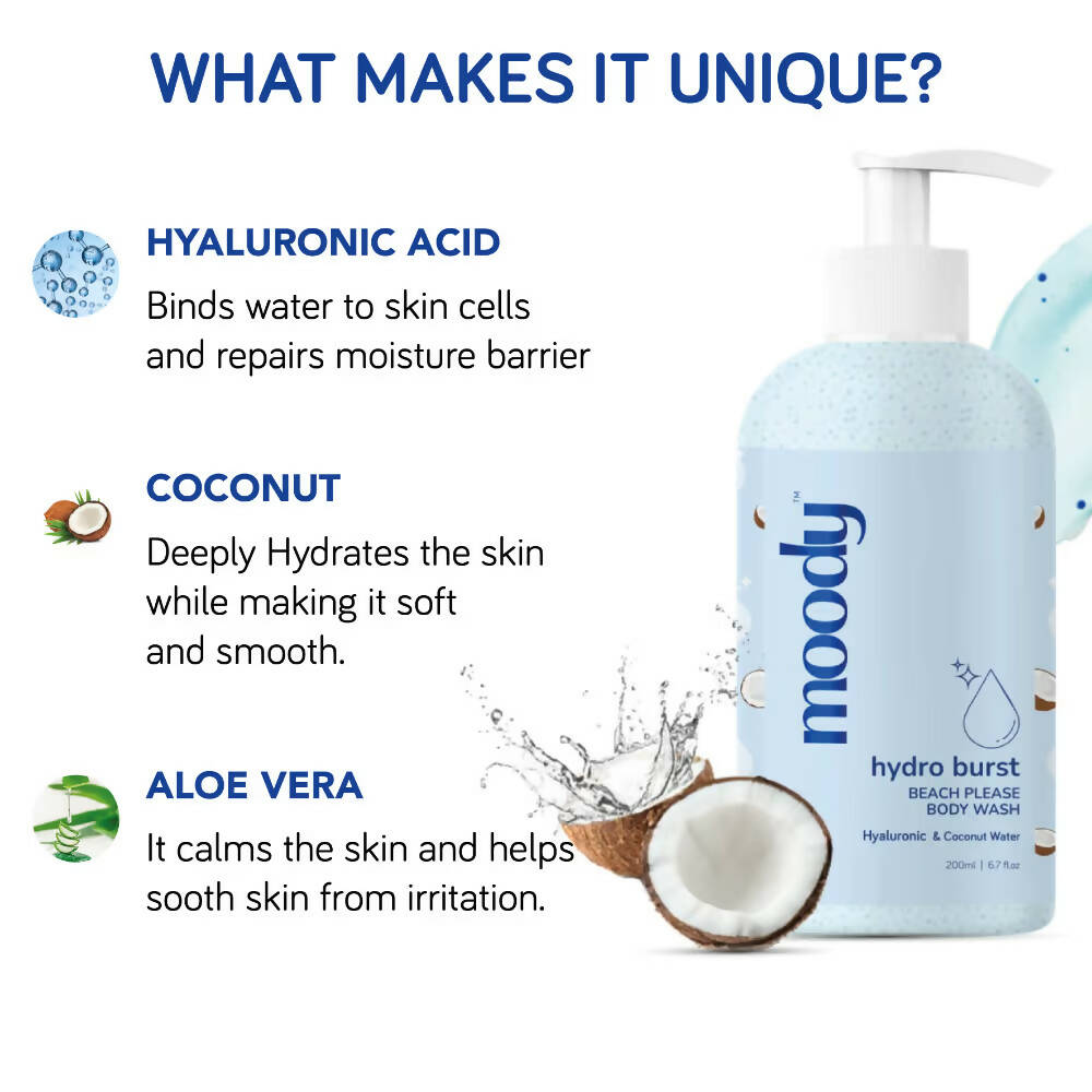 Moody 7D Hydro Burst Bleach Please Body Wash