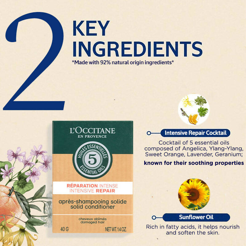 L'Occitane Intensive Repair Solid Conditioner