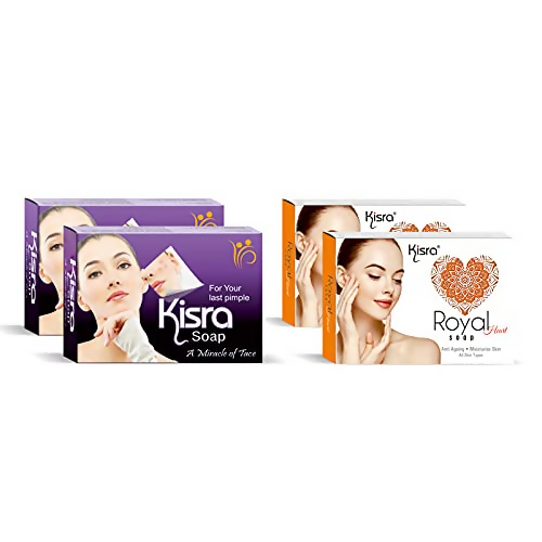 Kisra pimple care soap + Kisra Royal Heart Soap