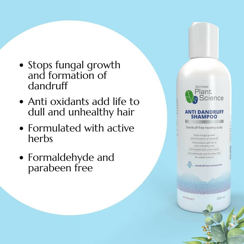 Atrimed Plant Science Anti Dandruff Shampoo - Vamzn#
