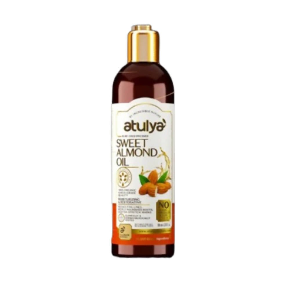 Atulya Pure Cold Pressed Sweet Almond Oil - Vamzn#