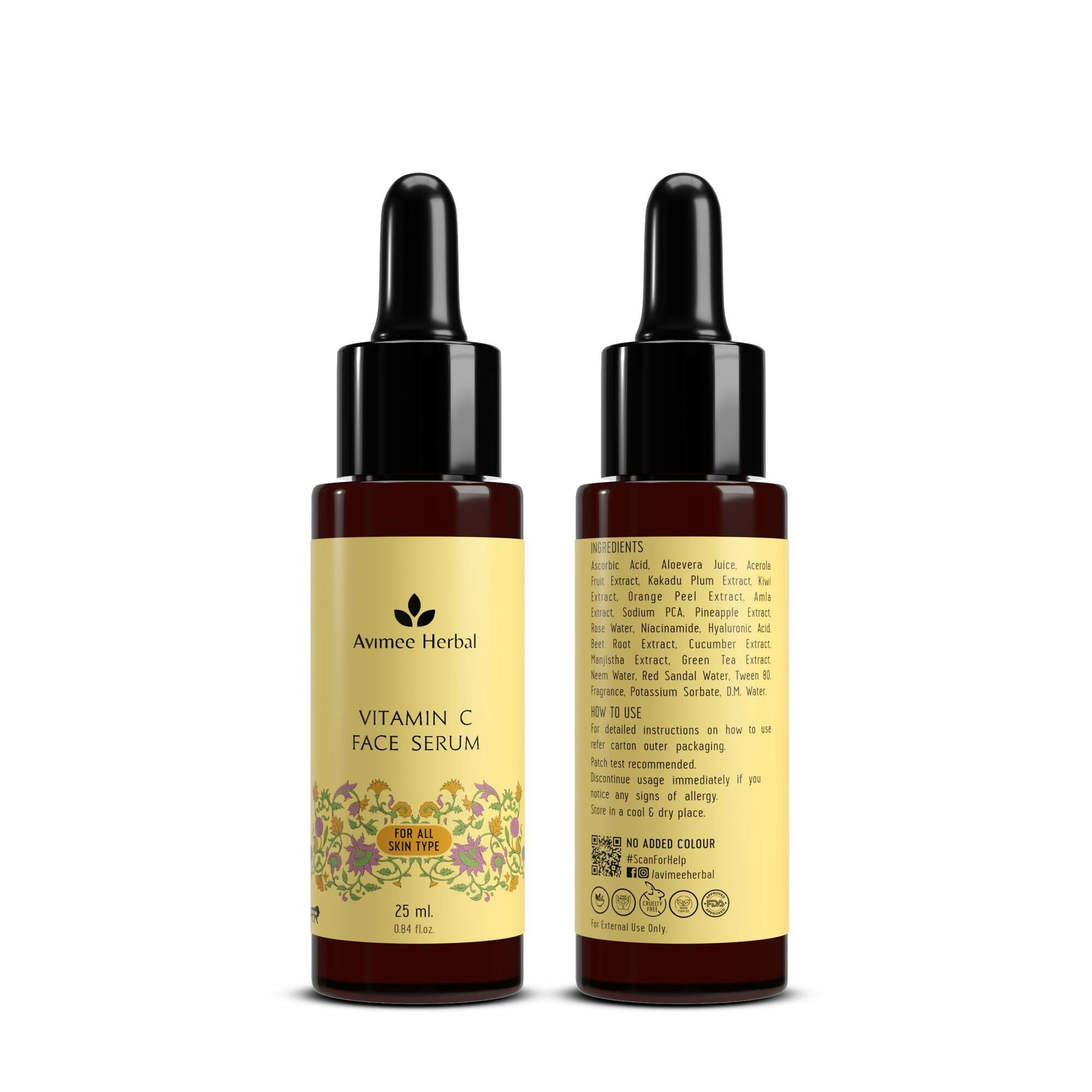 Avimee Herbal Vitamin C Serums For Face: Glowing Skin & Anti - Aging Benefits - Vamzn#