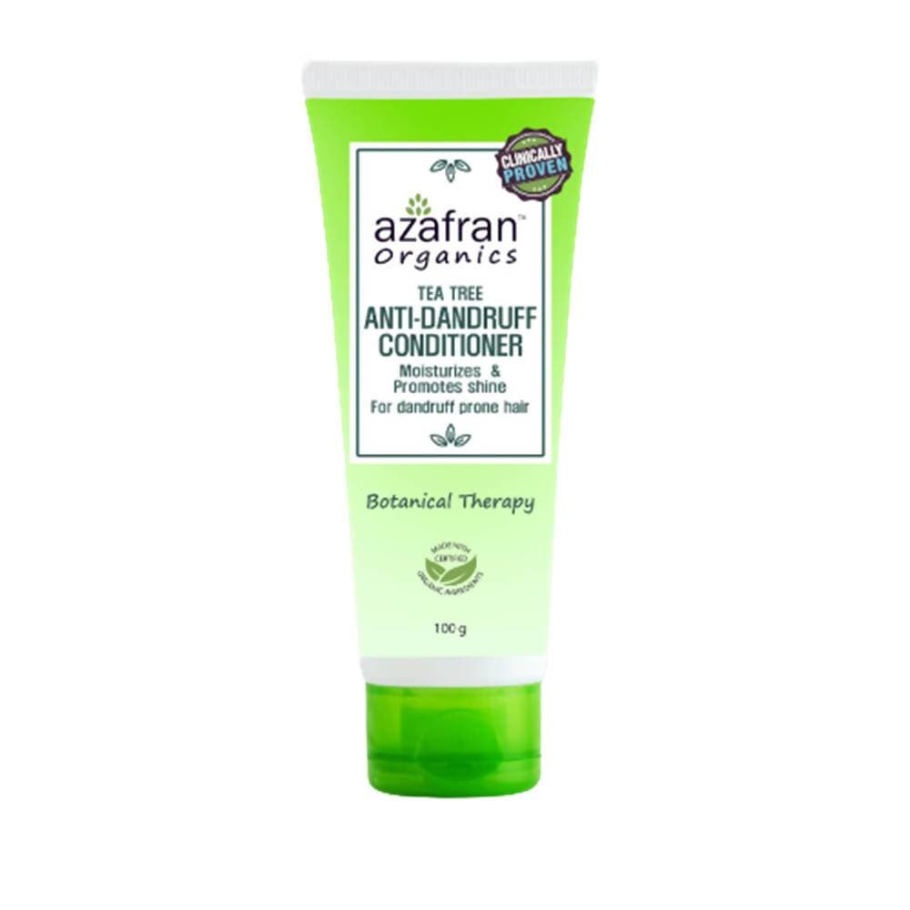 Azafran Organics Tea Tree Anti Dandruff Conditioner - Vamzn#