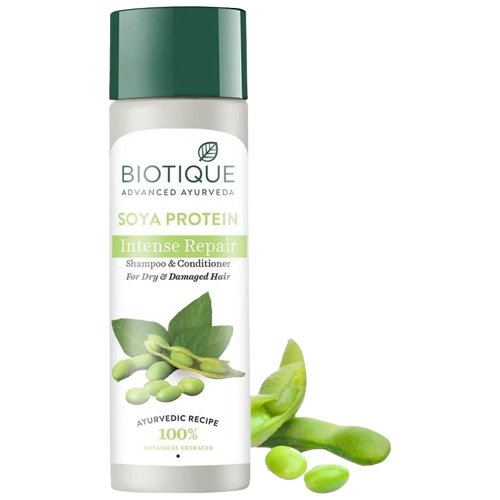 Biotique Advanced Ayurveda Bio Soya Protein Fresh Nourishing Shampoo - Vamzn#