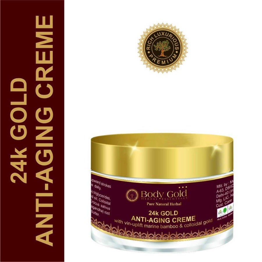 Body Gold 24 K Gold Anti - Aging Creme - Vamzn#