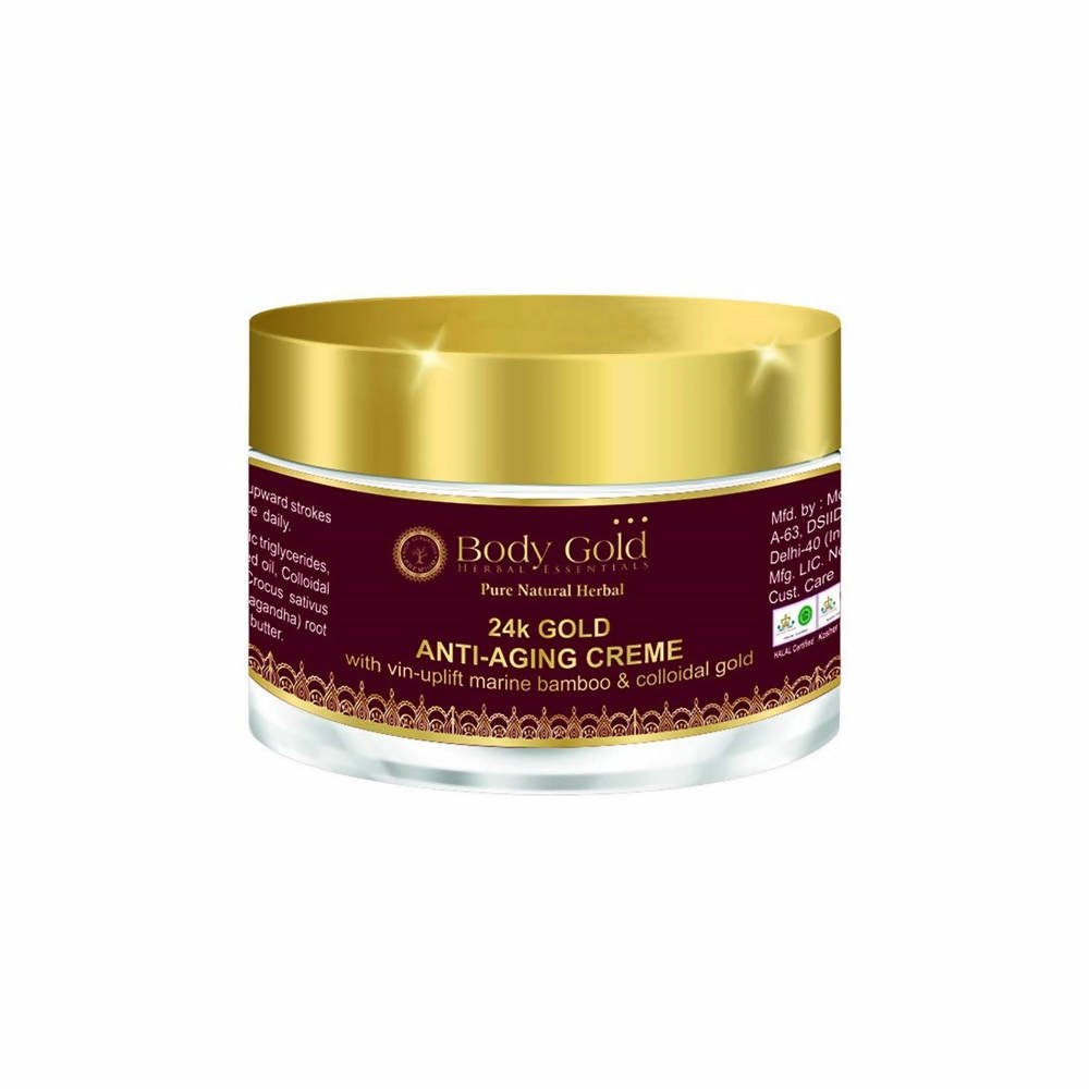 Body Gold 24 K Gold Anti - Aging Creme - Vamzn#
