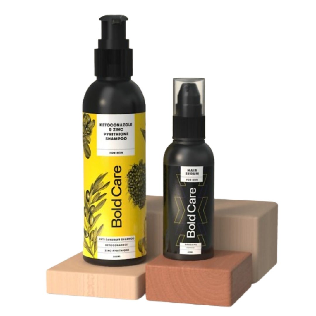 Bold Care Procapil - enriched Serum & Anti - dandruff Shampoo For Men Combo - Vamzn#
