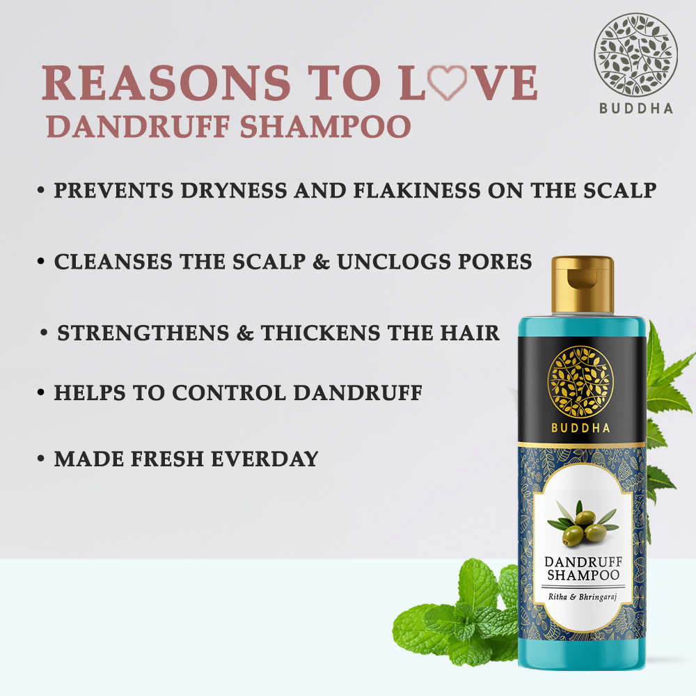 Buddha Natural Anti Dandruff Shampoo - Vamzn#