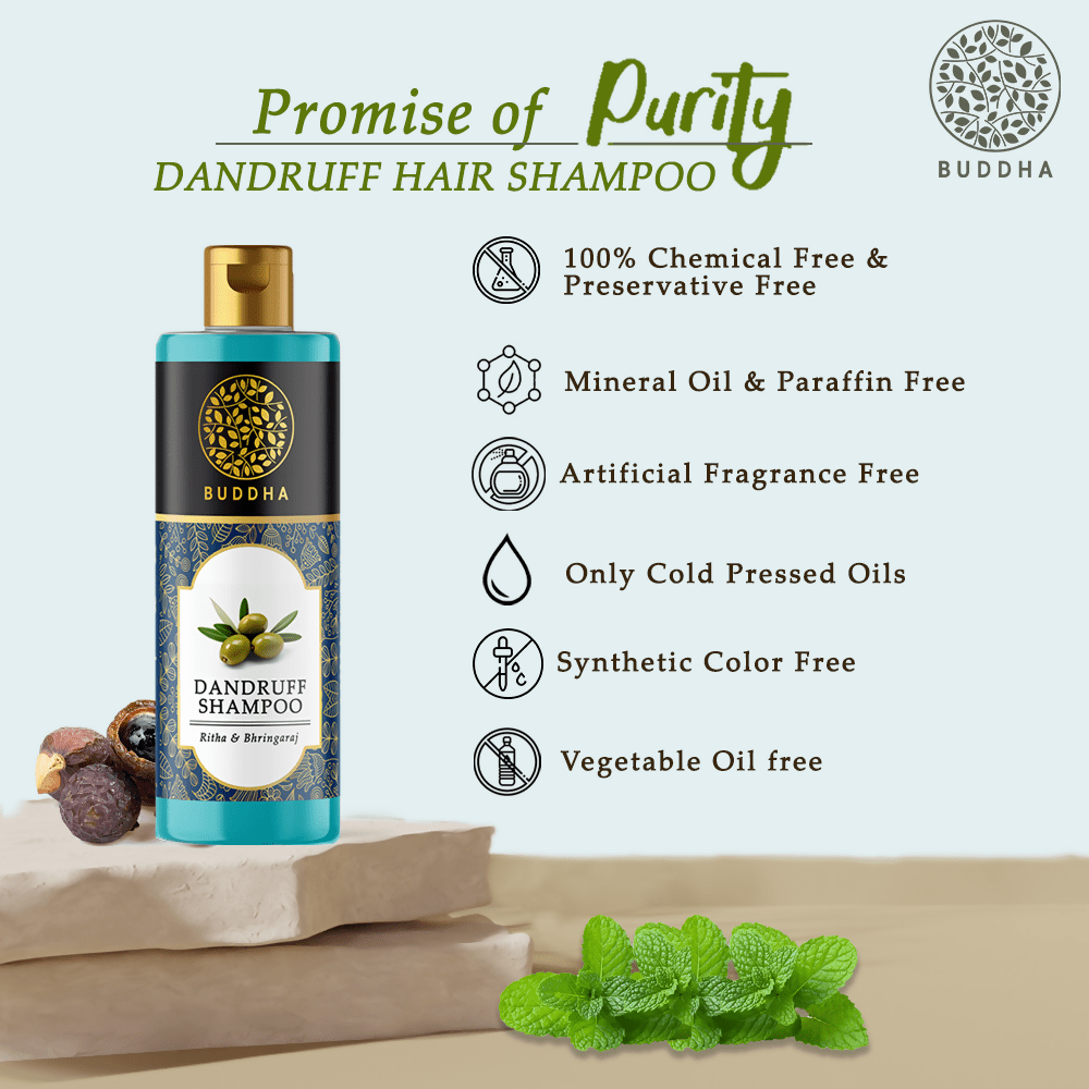 Buddha Natural Anti Dandruff Shampoo - Vamzn#