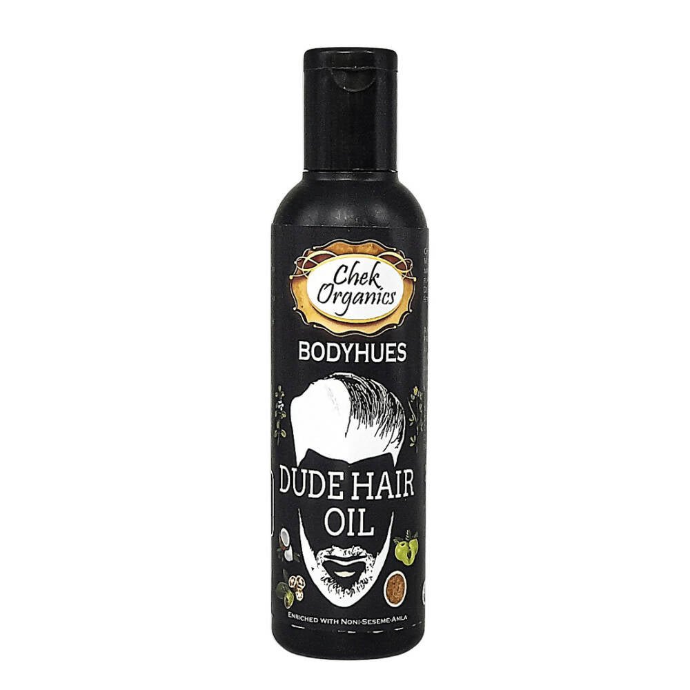 Chek Organics Body Hues Dude Hair Oil - Vamzn#