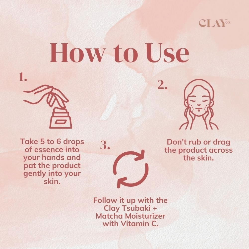 Clayco Sake Glass - Glow Essence Face Serum - Vamzn#