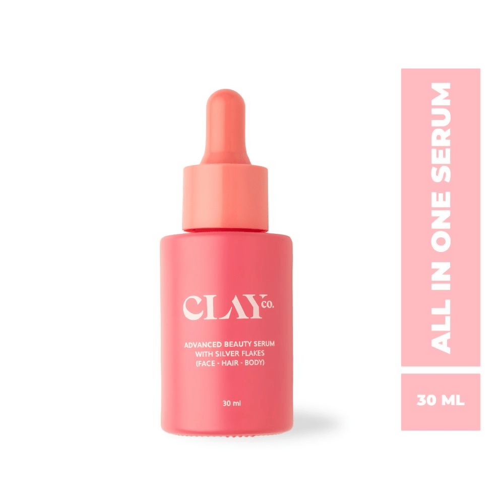 Clayco Silver Flakes & Aha Infused Face Serum & Toner - Vamzn#