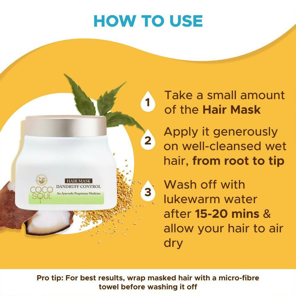 Coco Soul Hair Mask Dandruff Control - Vamzn#