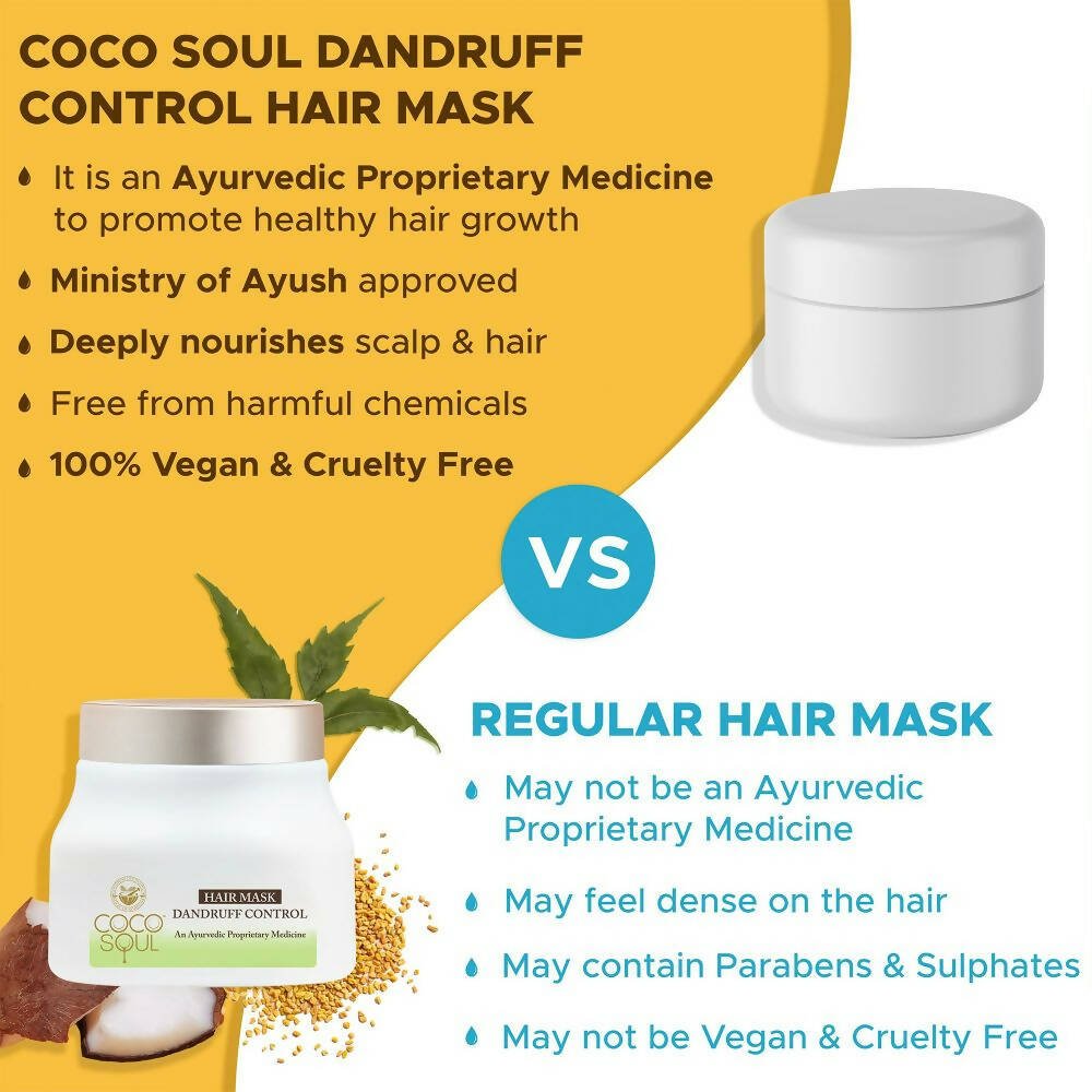 Coco Soul Hair Mask Dandruff Control - Vamzn#