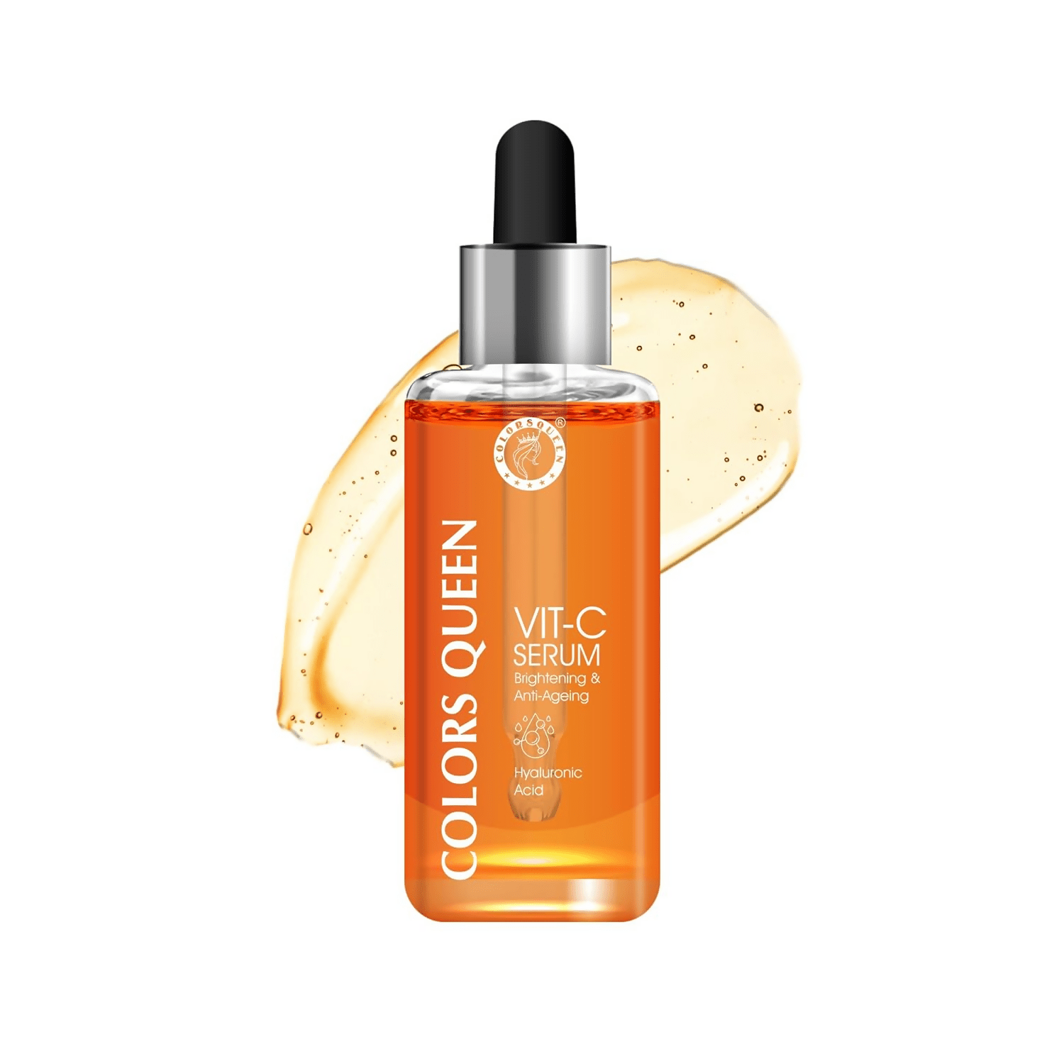 Colors Queen Vitamin C Face Serum For Glowing Skin With Hyaluronic Acid - Vamzn#