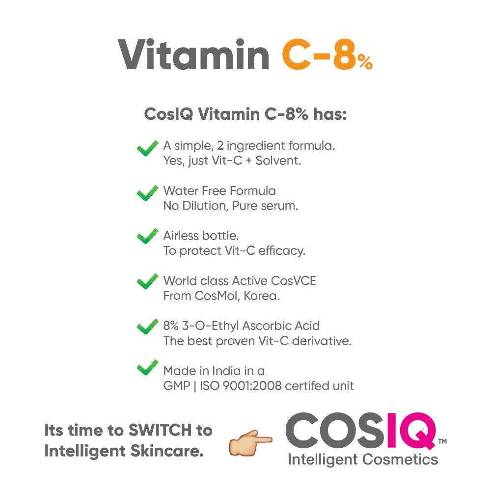 Cos - IQ Vitamin C - 8% Face Serum - Vamzn#