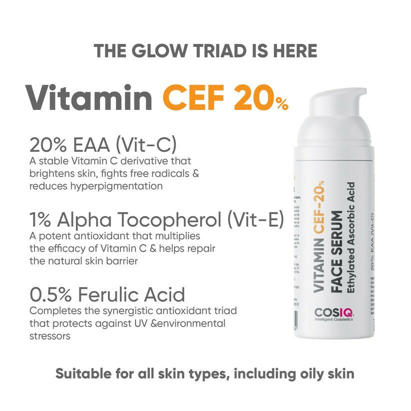 Cos - IQ Vitamin CEF - 20% Face Serum - Vamzn#