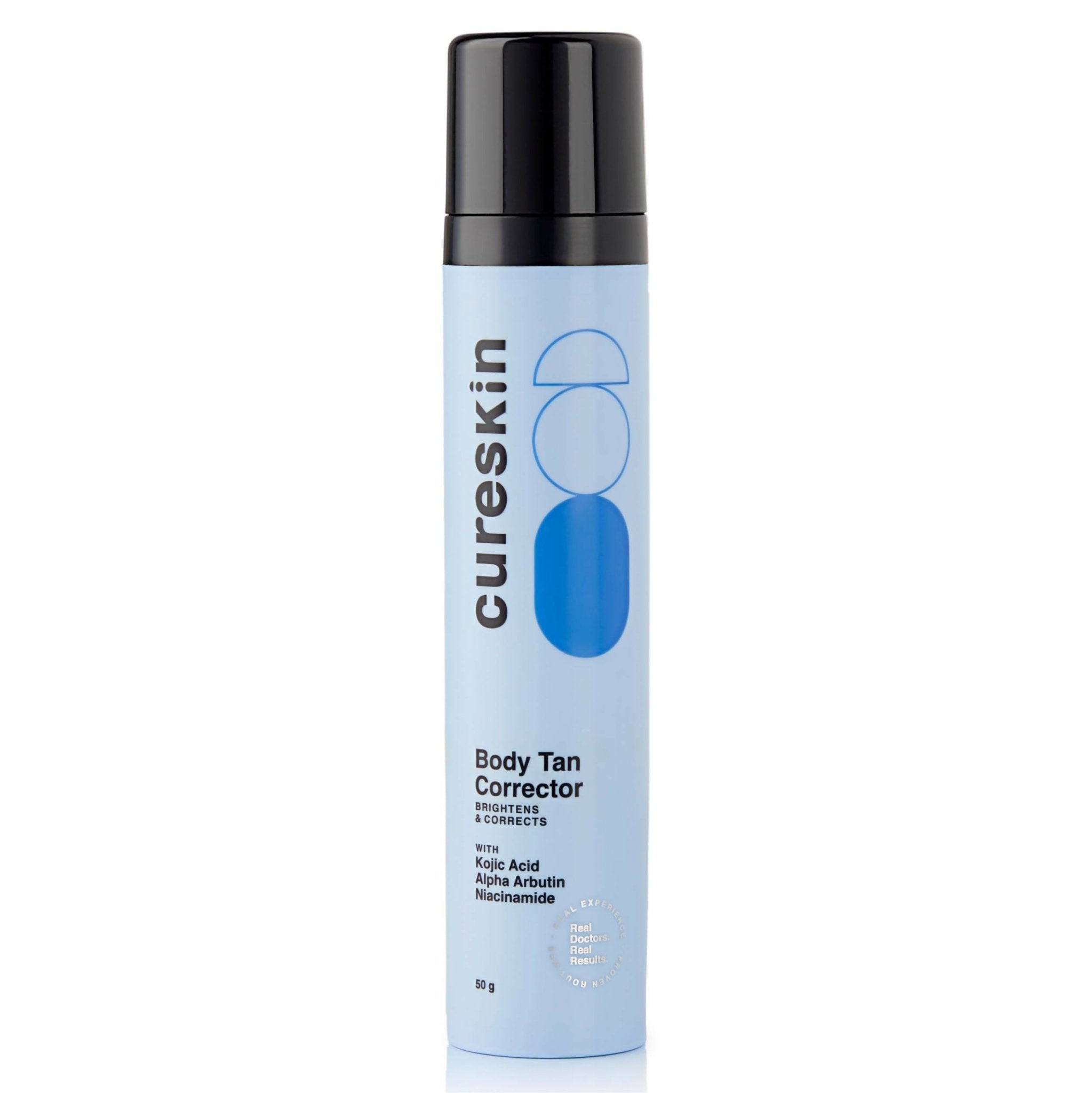 Cureskin Body and Face Tan Corrector - Remove Tan & Achieve Brighter Skin with Kojic Acid, Alpha Arbutin and Niacinamide - Vamzn#