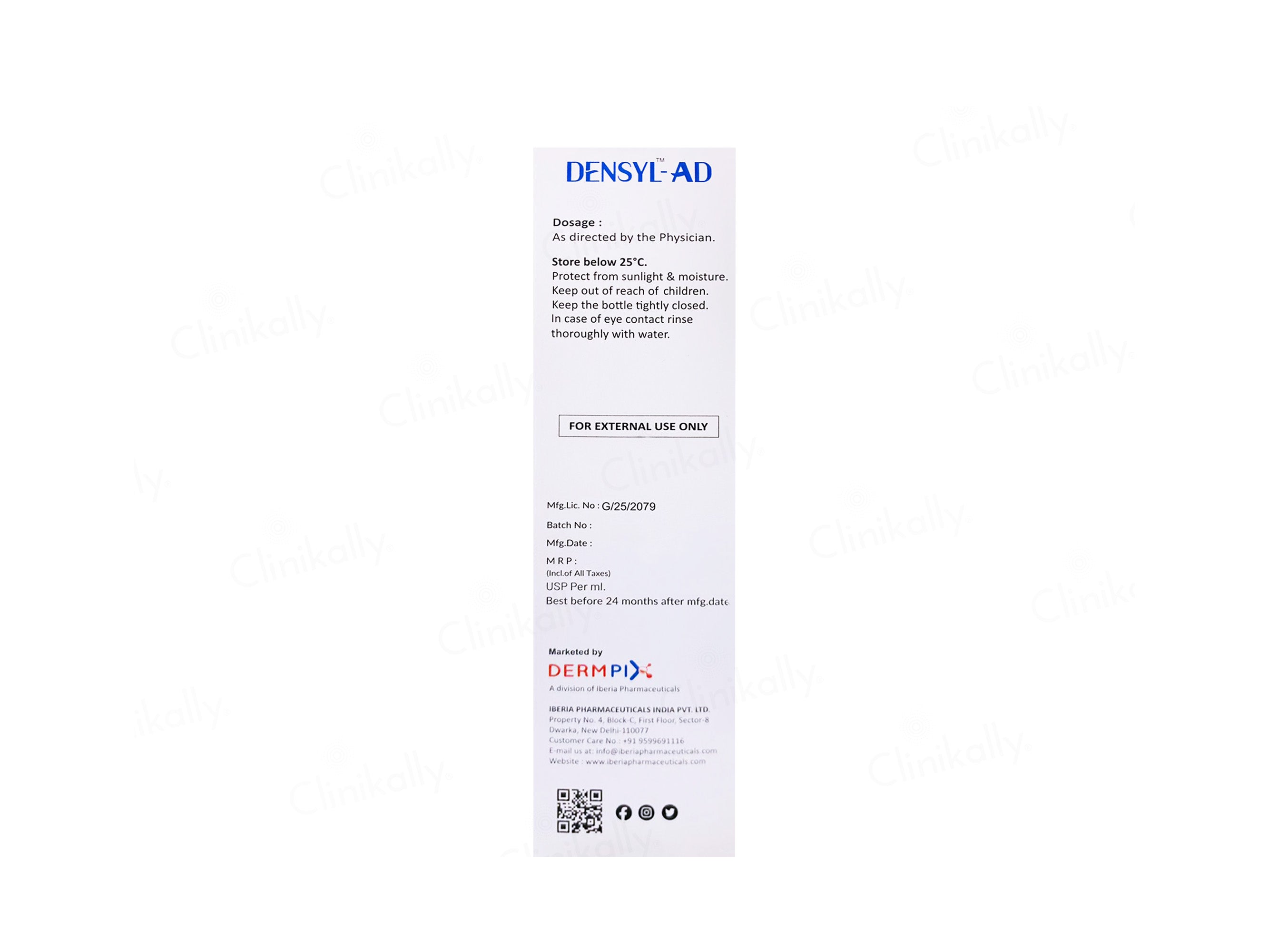 Densyl-AD Anti Dandruff Shampoo