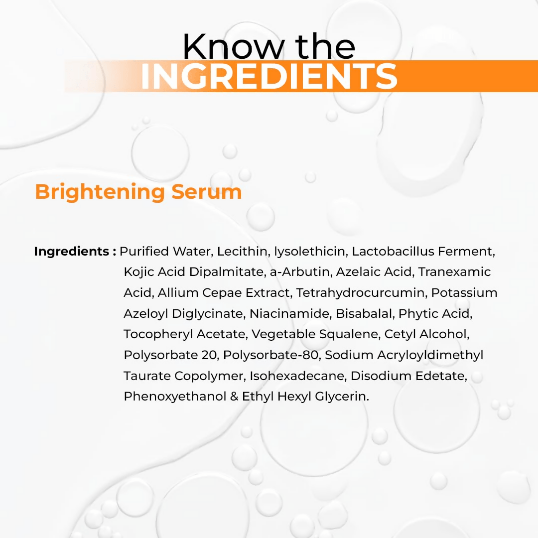 Dermabay Skin Brightening Face Serum With Kojic Acid & Alpha Arbutin - Vamzn#
