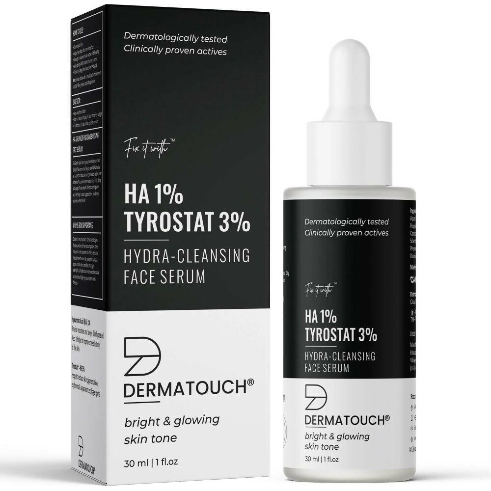 Dermatouch HA 1%, Tyrostat 3% Hydra - Cleansing Face Serum - Vamzn#