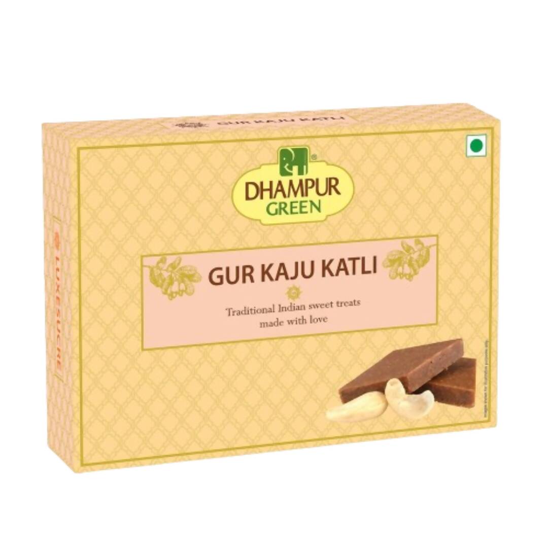 Dhampur Green Gur Kaju Katli - Vamzn#