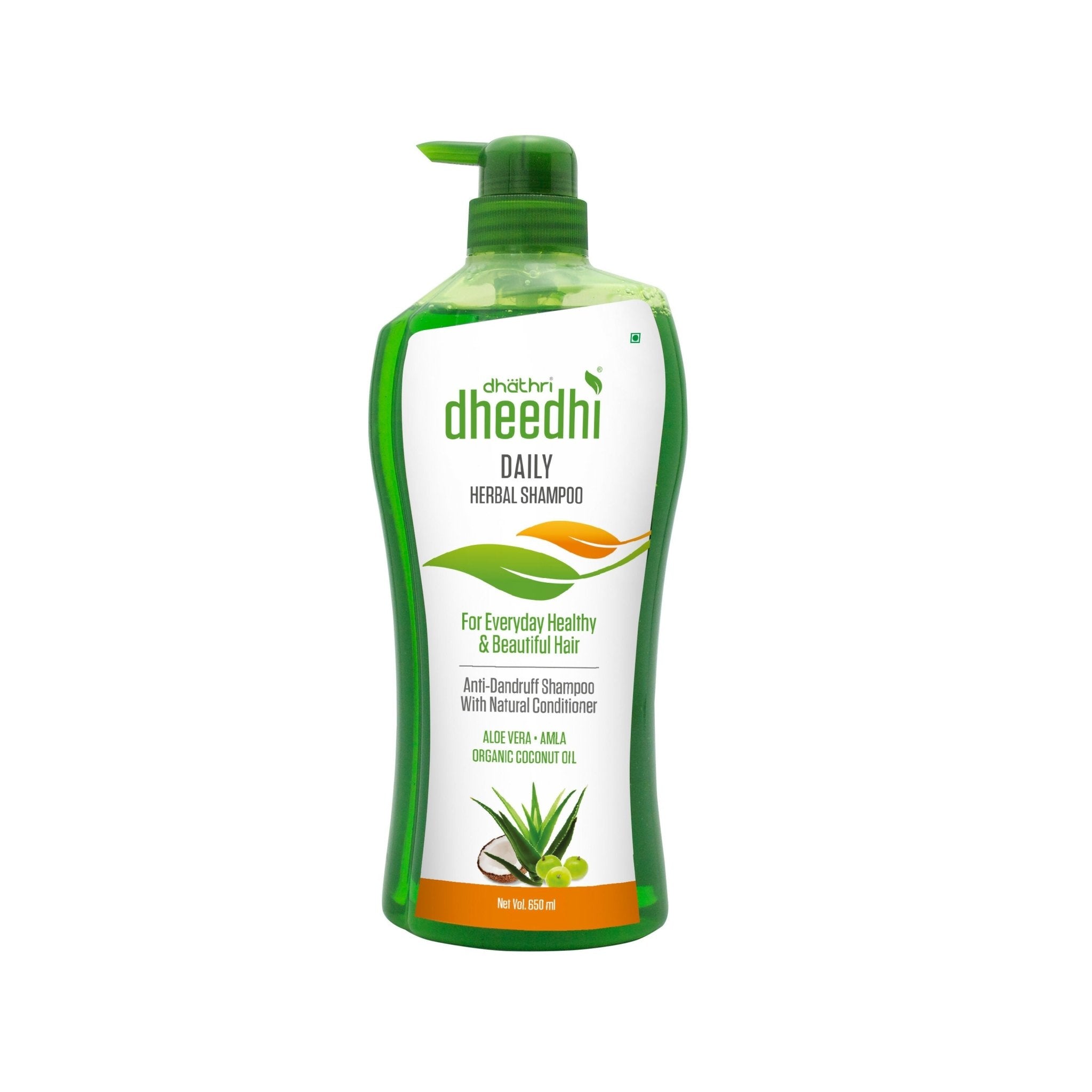 Dhathri Dheedhi Daily Herbal Shampoo To Reduce Dandruff & Promote Hair Growth - Vamzn#