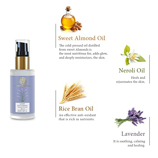 Forest Essentials Light Day Lotion Lavender & Neroli With SPF 30 Daily Moisturiser
