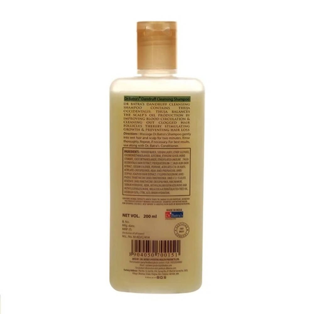 Dr. Batra's Dandruff Cleansing Shampoo Enriched With Thuja - Vamzn#