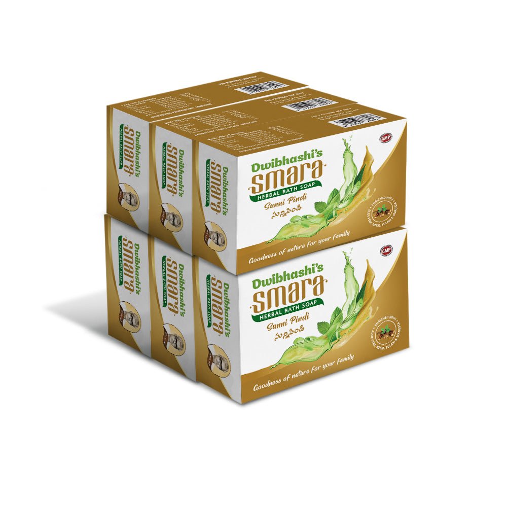 Dwibhashi Smara Herbal Bath Soap With Sunni Pindi - Vamzn#