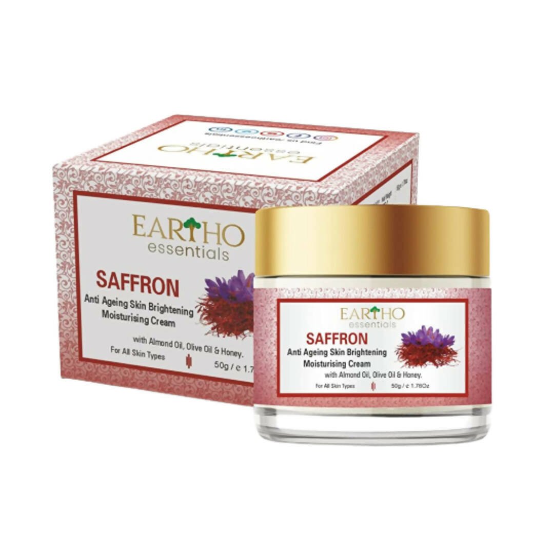Eartho Essentials Saffron Anti Ageing Cream - Vamzn#