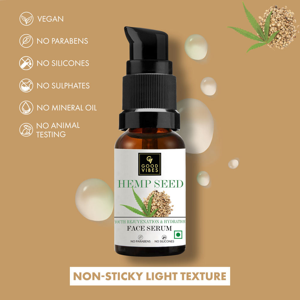 Good Vibes Hemp Seed Hydrating Face Serum