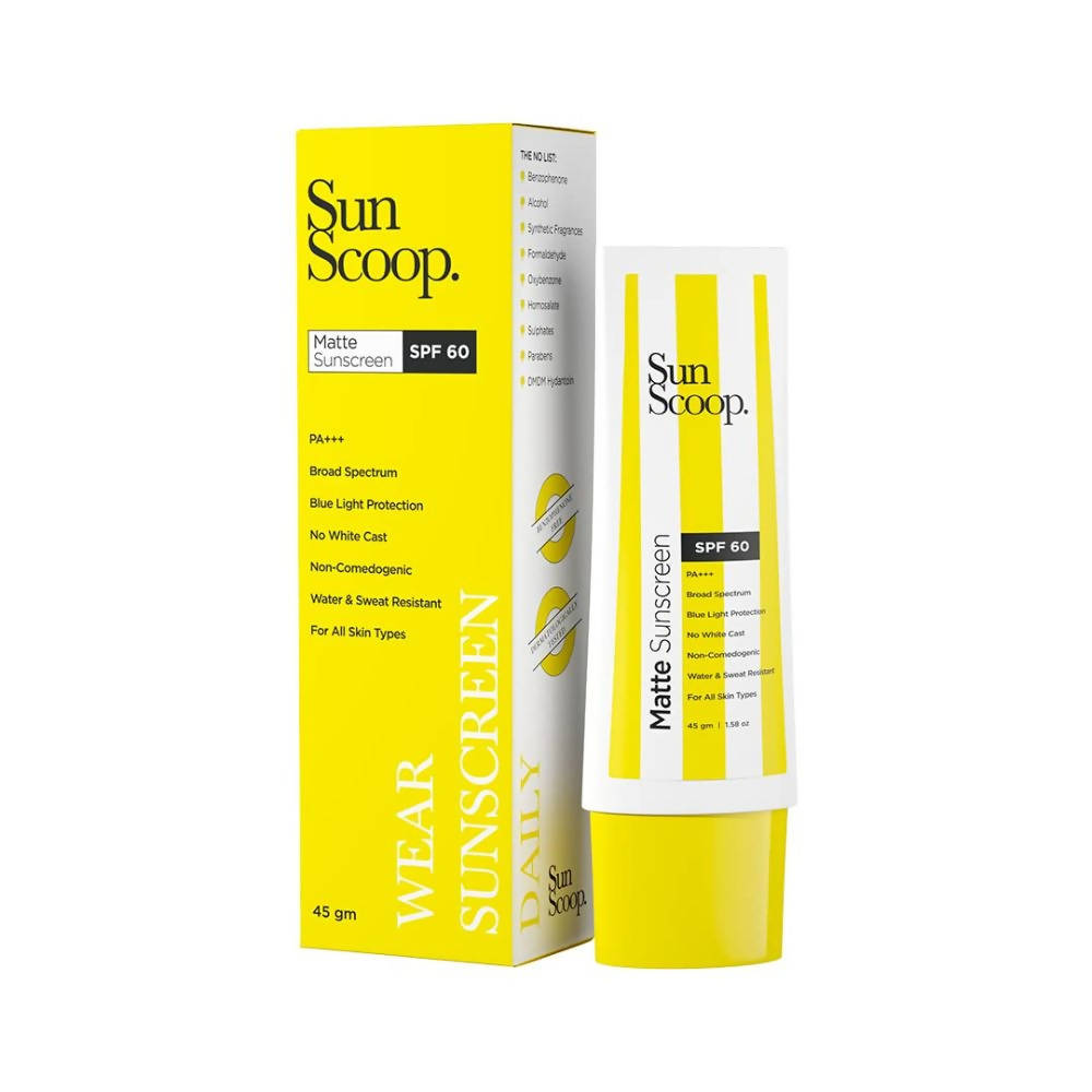 Sun Scoop Matte Sunscreen SPF 60