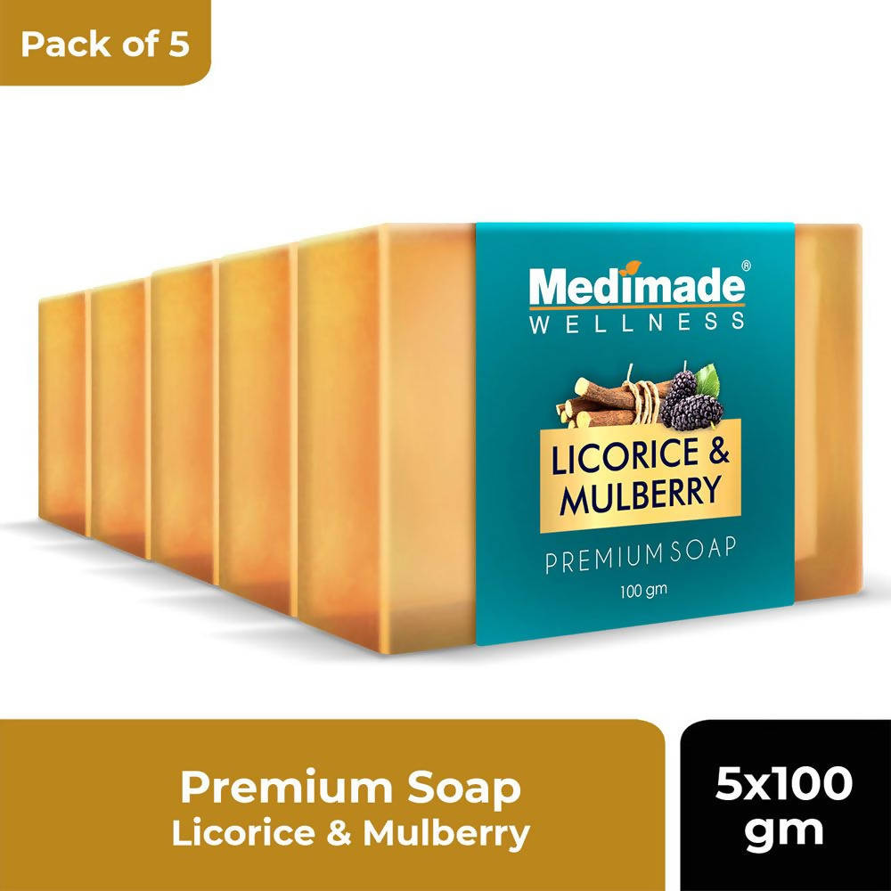 Medimade Wellness Licorice & Mulberry Premium Soap
